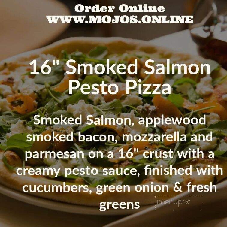 MoJo's Pasta House and Cajun Cook Shack - Marshfield, WI menu_pic