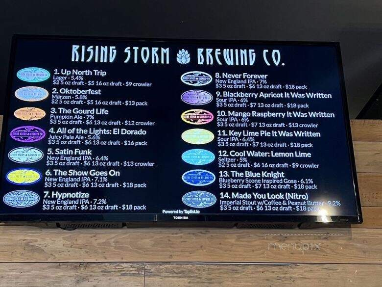 Rising Storm Brewing Company - Livonia, NY