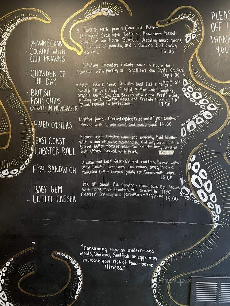 Proper Fish - Bainbridge Island, WA menu_pic