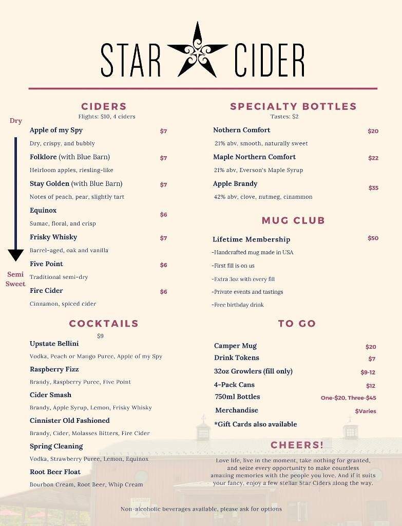 Star Cider - Canandaigua, NY