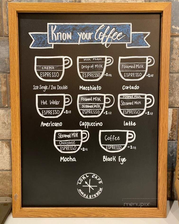 Lokl Cafe - Morristown, NJ menu_pic