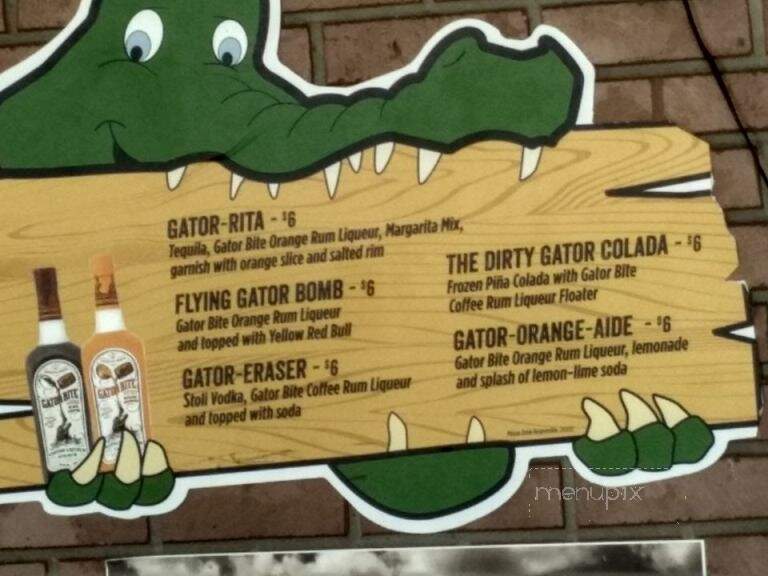 Downtown Gatorz Bar & Grille - Punta Gorda, FL menu_pic