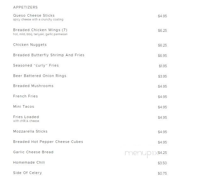 Bell Mell Tavern - Port Clinton, OH menu_pic