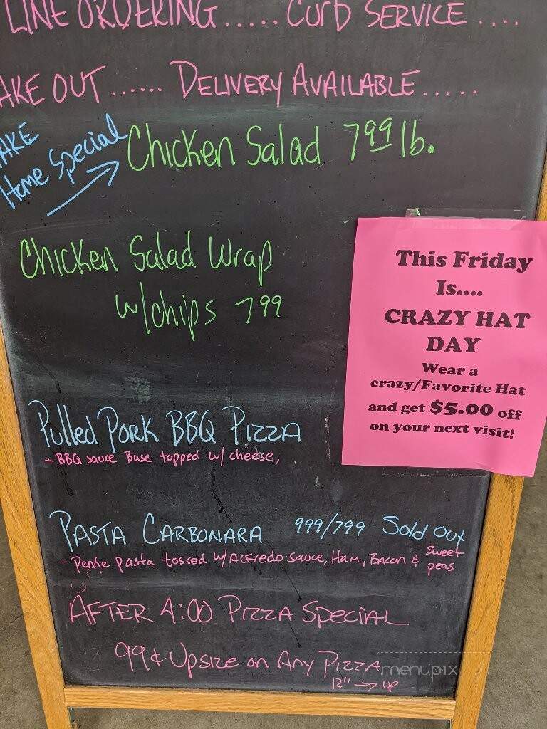 Uncle Scotts Pizza - Hendersonville, NC menu_pic