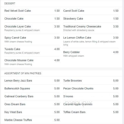 Pardini's Cafe and Grille - Fresno, CA menu_pic
