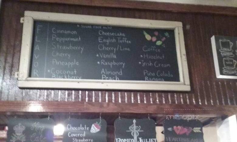 Emily's Place Coffee Shop - Cibolo, TX menu_pic