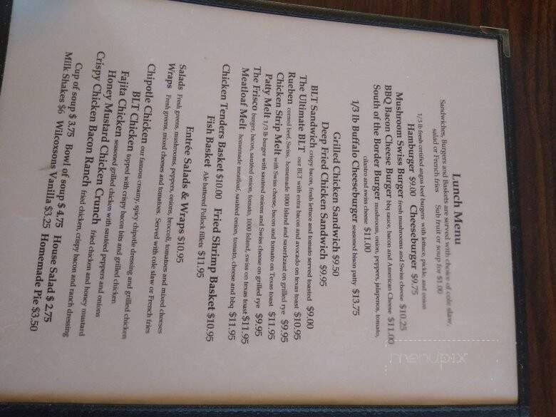 Northern Pacific Beanery - Livingston, MT menu_pic