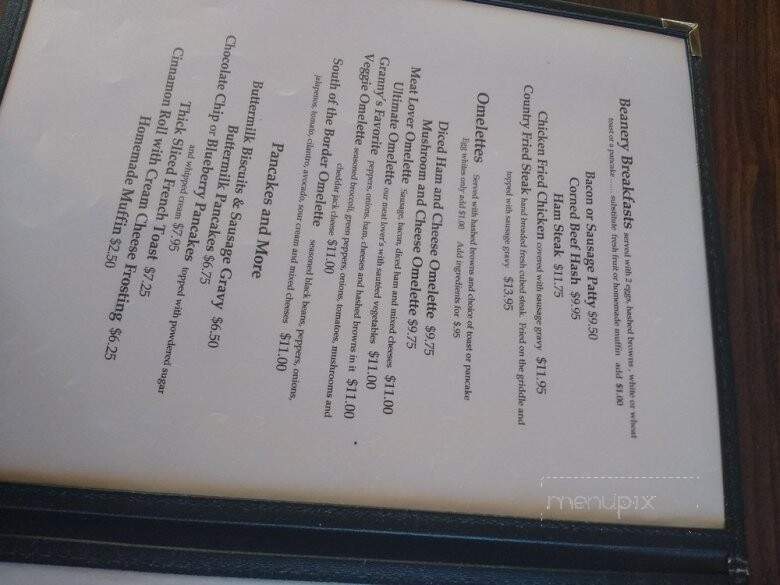 Northern Pacific Beanery - Livingston, MT menu_pic