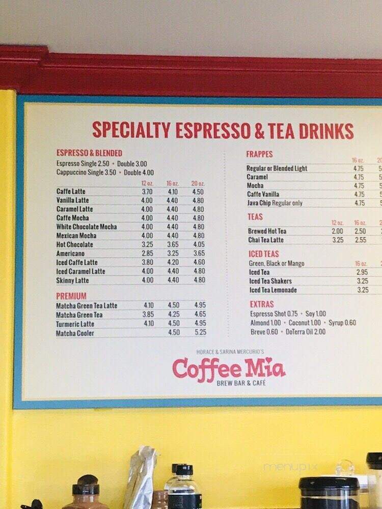 Coffee Mia - Marina, CA