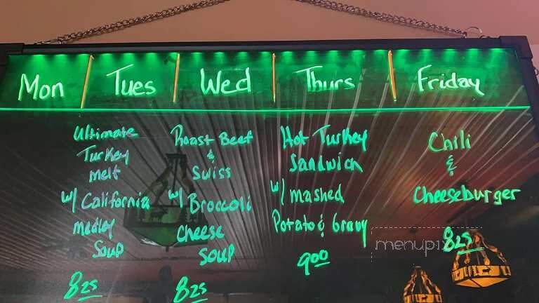 Locker Room - Coleraine, MN menu_pic