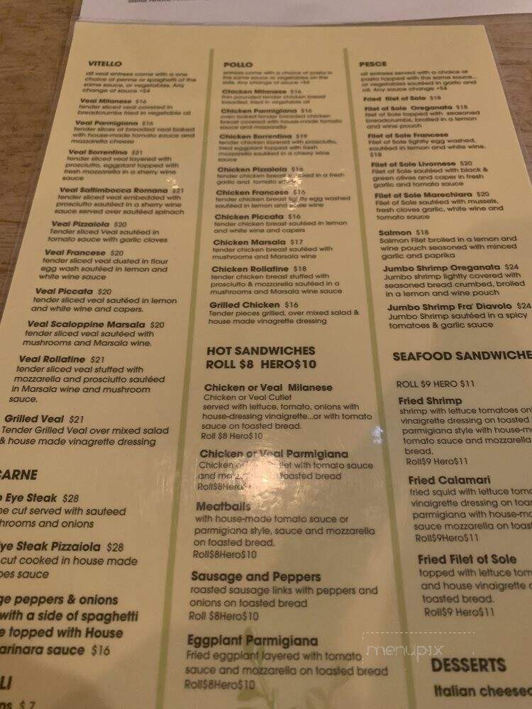 Cataldo's Restaurant and Pizzeria - Brooklyn, NY menu_pic