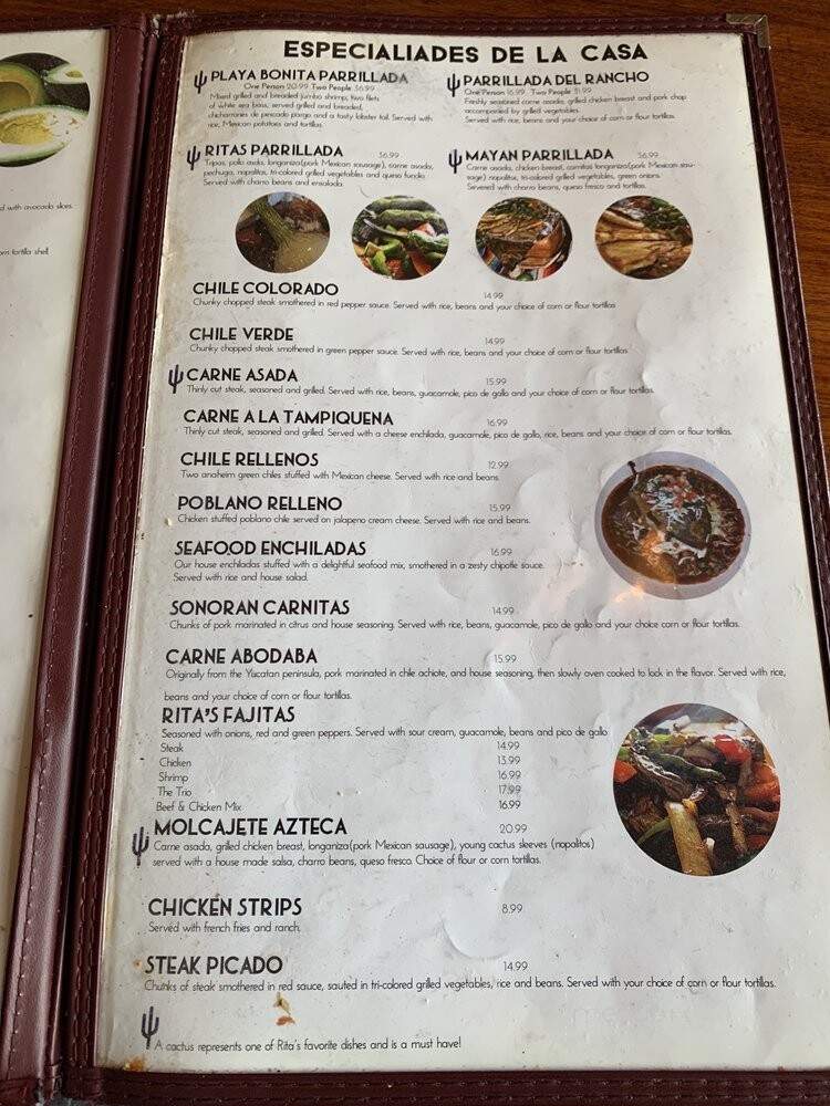 Rita's Mexican Food - Phoenix, AZ
