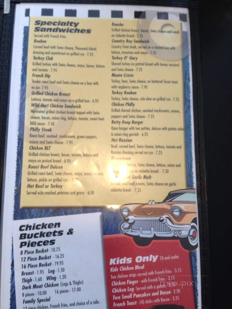 That Place - Hart, MI menu_pic