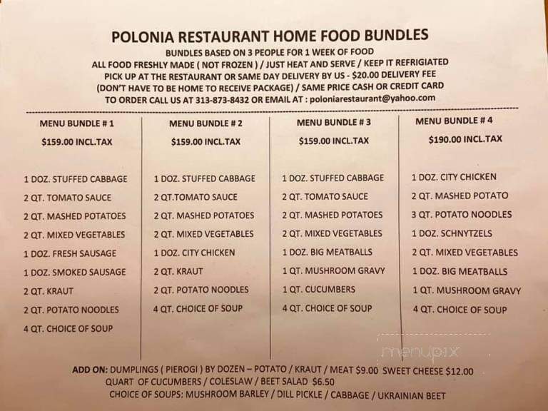 Polonia Restaurant - Hamtramck, MI