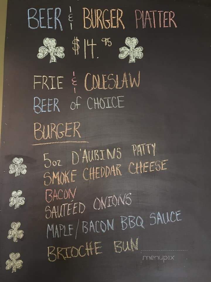 Fort Anne Cafe - Annapolis Royal, NS menu_pic