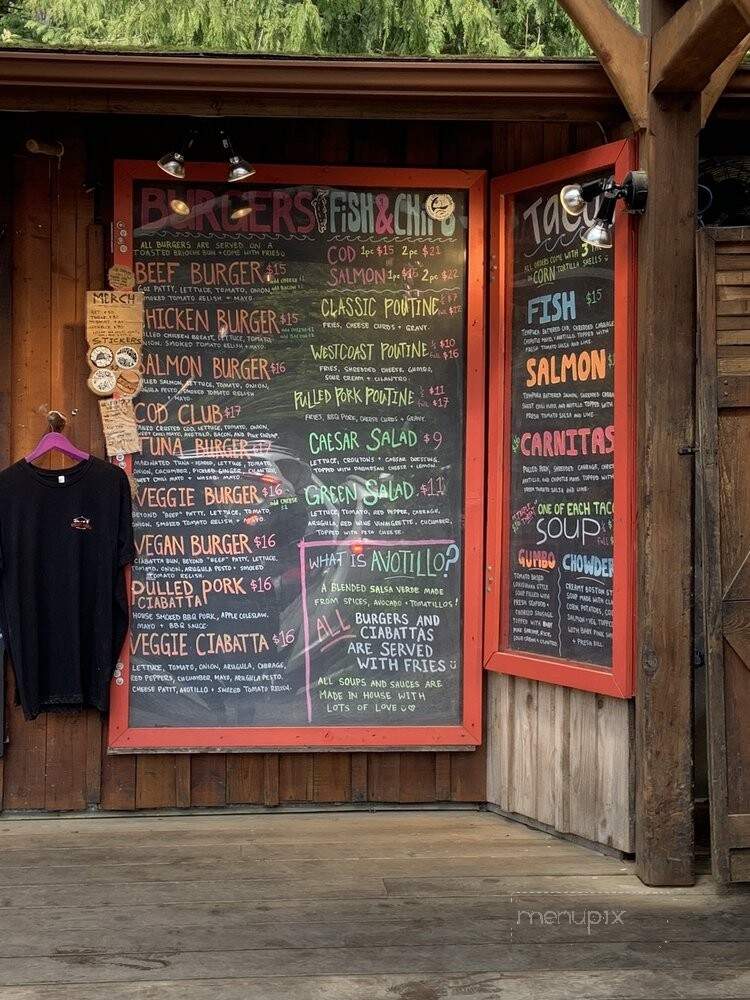 Wildside Grill - Tofino, BC menu_pic