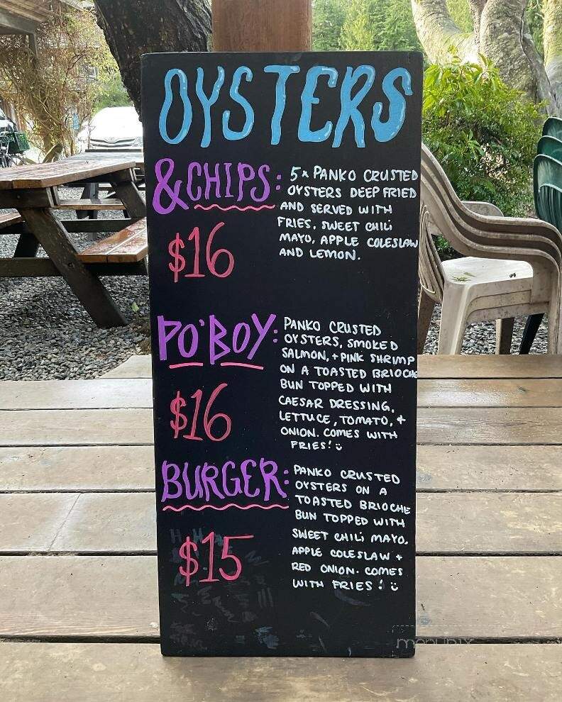 Wildside Grill - Tofino, BC menu_pic