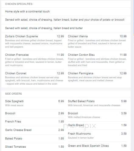 Zorba's - Cedartown, GA menu_pic