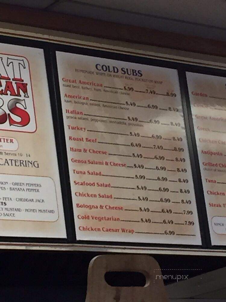 Great America Subs & Salads - Londonderry, NH