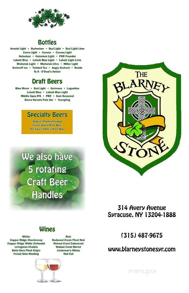 Blarney Stone Tavern - Syracuse, NY
