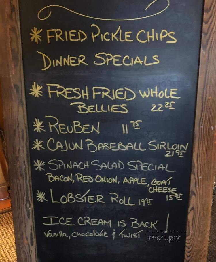 Rick's Tavern - Newfane, VT menu_pic