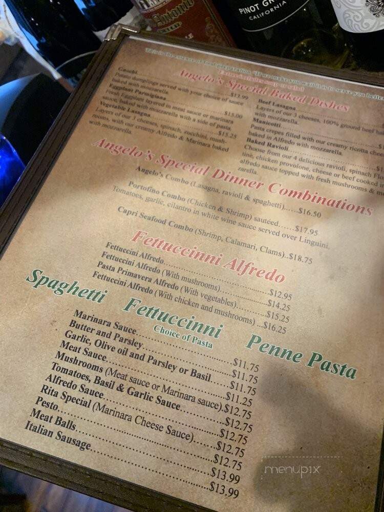 Angelo's Italian Restaurant - Alhambra, CA