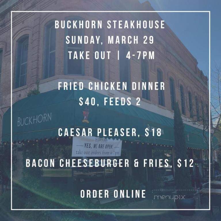 Buckhorn Steak & Roadhouse - Winters, CA menu_pic