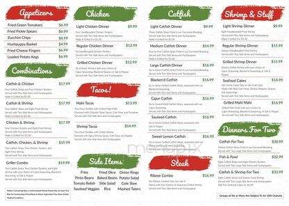 Grampa's Catfish & Seafood - North Little Rock, AR menu_pic