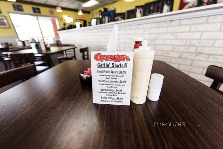 Grampa's Catfish & Seafood - North Little Rock, AR menu_pic