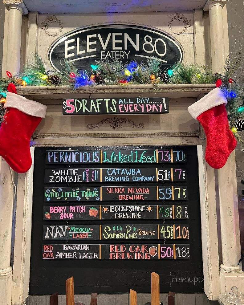 Eleven80 Eatery - Boone, NC