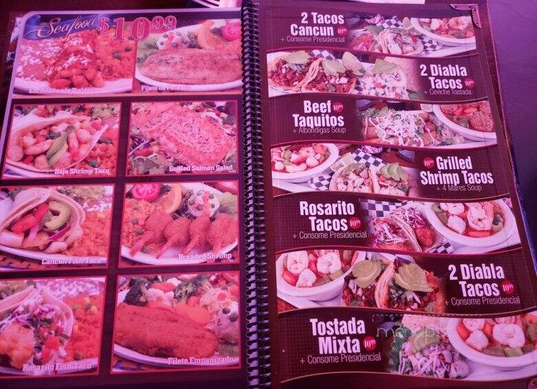 El Pescador - Downey, CA menu_pic