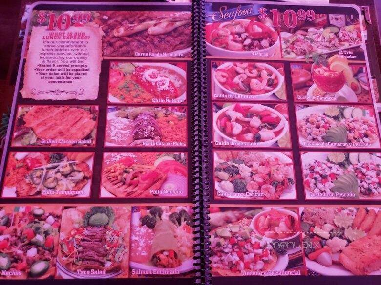 El Pescador - Downey, CA menu_pic