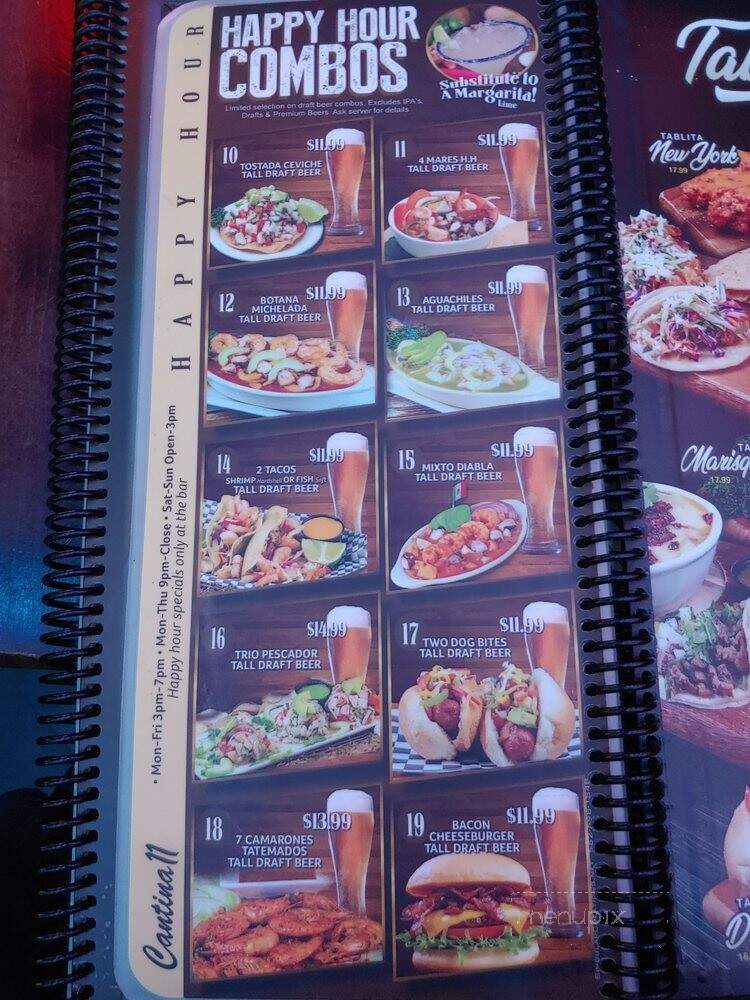 El Pescador - Downey, CA menu_pic