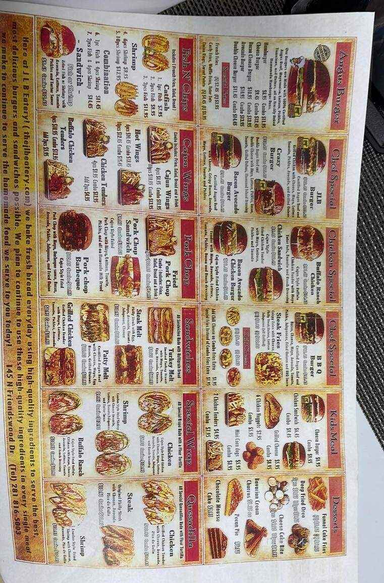 JLB Eatery - Friendswood, TX