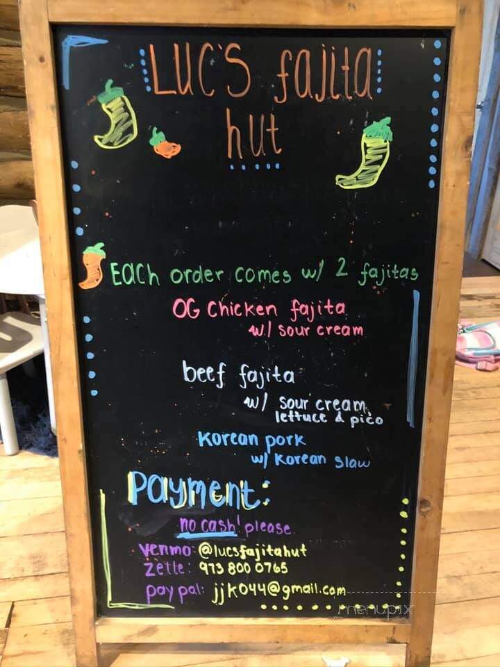 Luc's Fajita Hut - Hewitt, NJ menu_pic
