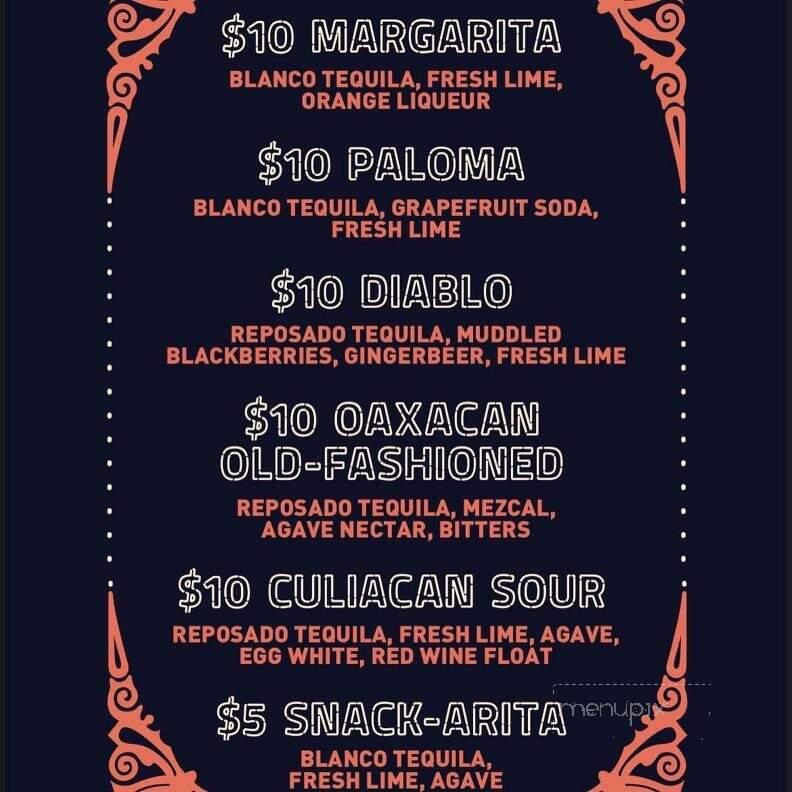 Charlie Park - Tallahassee, FL menu_pic