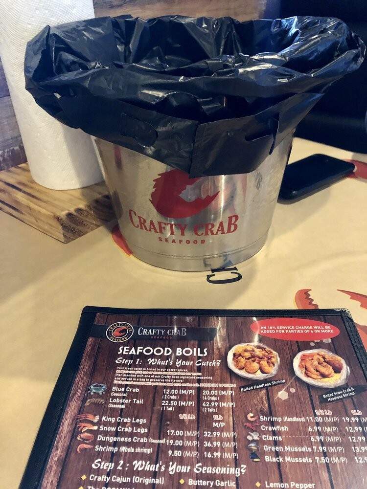 Crafty Crab - Homestead, FL menu_pic