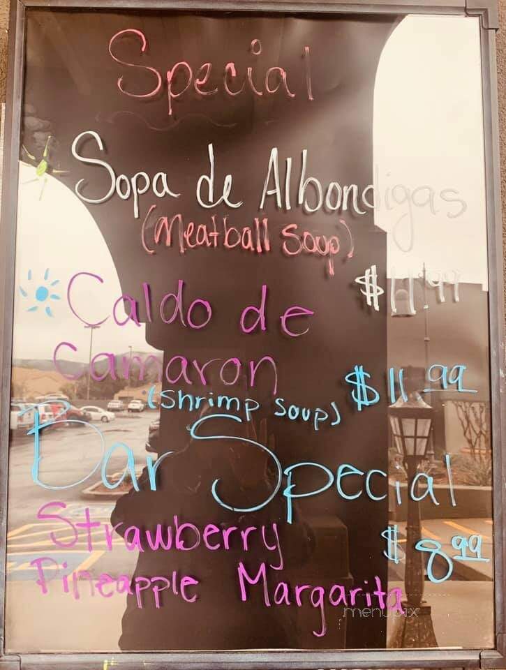 Tortas De Fuego - Cottonwood, AZ menu_pic