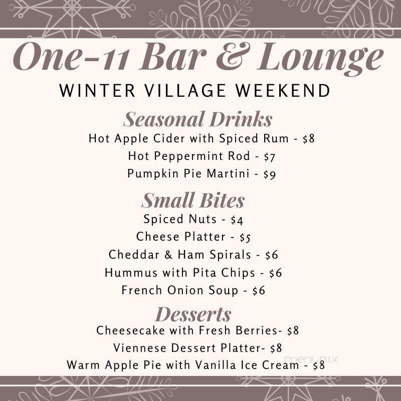 One 11 Bar & Lounge - Clinton, NJ