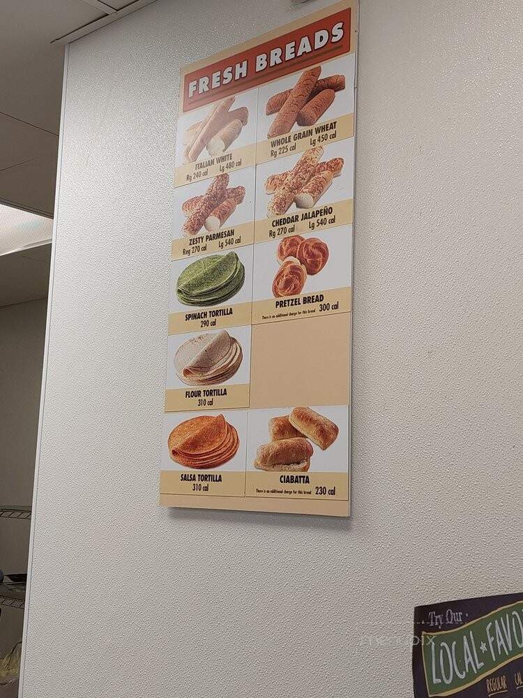 Blimpie Subs & Salads - Gaylord, MN menu_pic