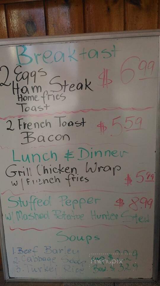 Hanna's Diner & Deli Shoppe - Indian Orchard, MA menu_pic