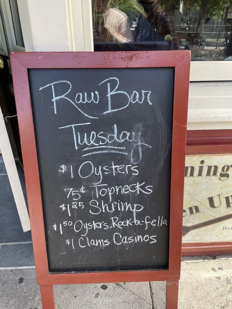 Benjamin's Restaurant and Raw Bar - Newport, RI menu_pic