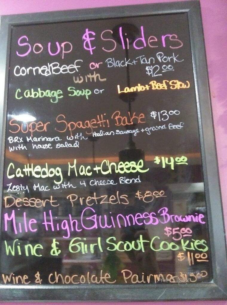 Barrel Run Crossing Winery and Vineyard - Rootstown, OH menu_pic
