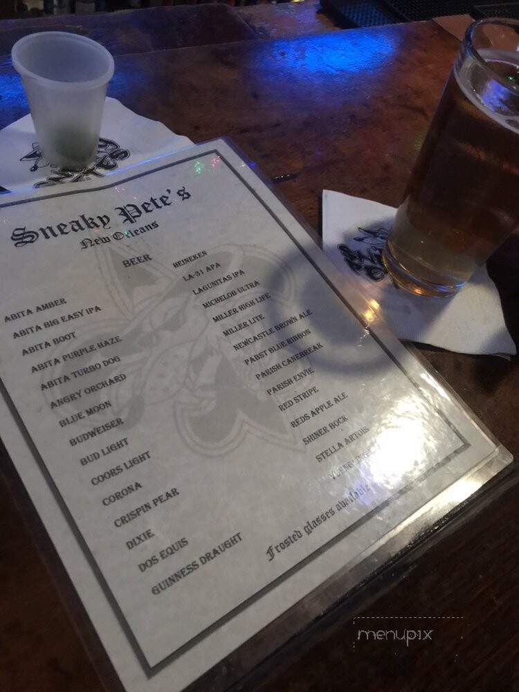 Sneaky Pete's - New Orleans, LA