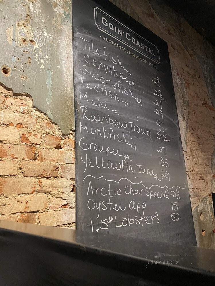 Goin' Coastal - Canton, GA menu_pic