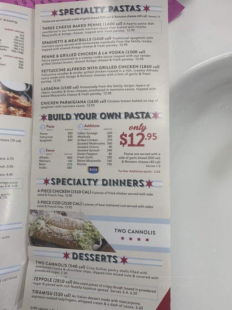 Rosati's - Lake Havasu City, AZ menu_pic