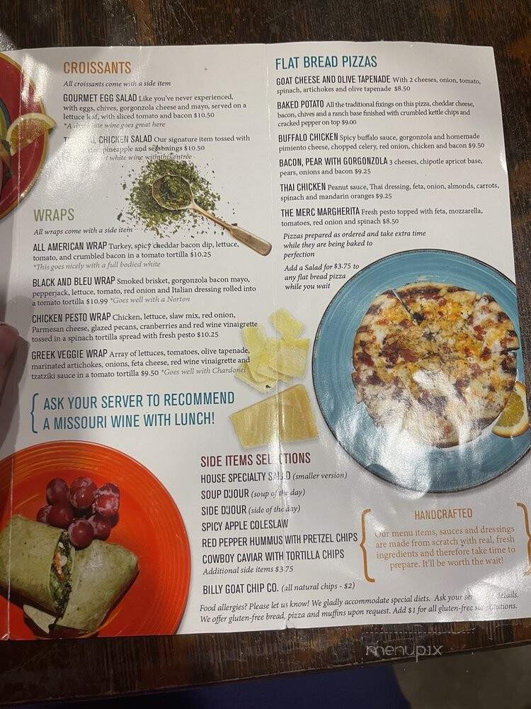 Willow Spring Mercantile - Excelsior Springs, MO menu_pic