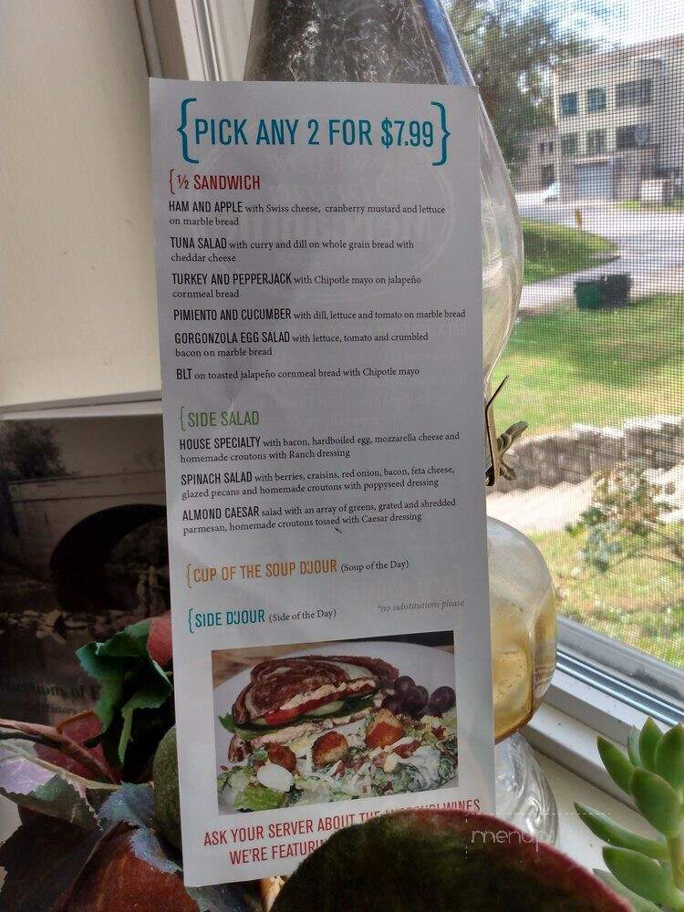 Willow Spring Mercantile - Excelsior Springs, MO menu_pic
