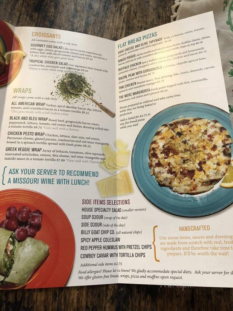 Willow Spring Mercantile - Excelsior Springs, MO menu_pic