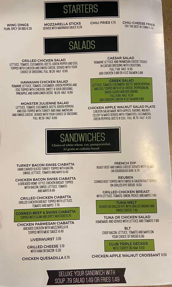 Andary's Grill & Deli - Eastpointe, MI menu_pic
